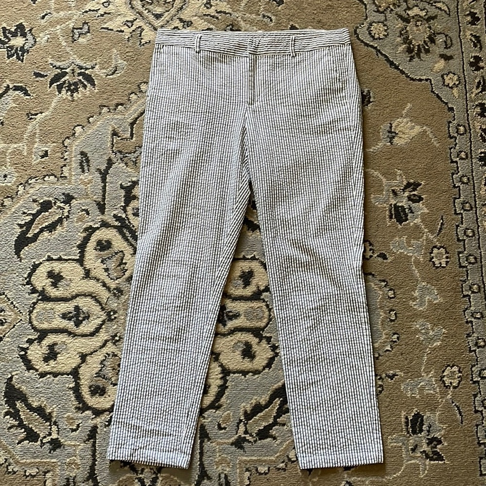 Kut from the Kloth Seersucker Trousers